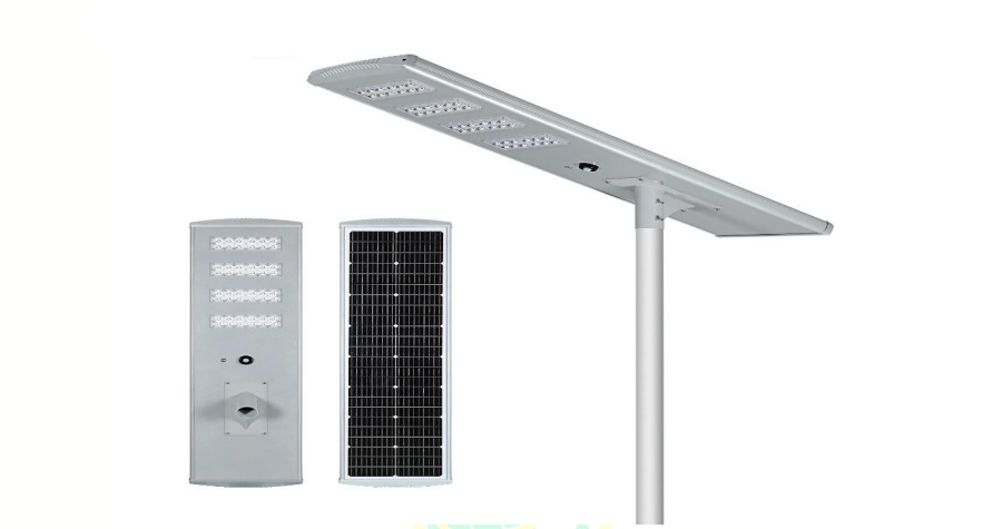 150W Solar LED Street Light for projects and bigger spaces