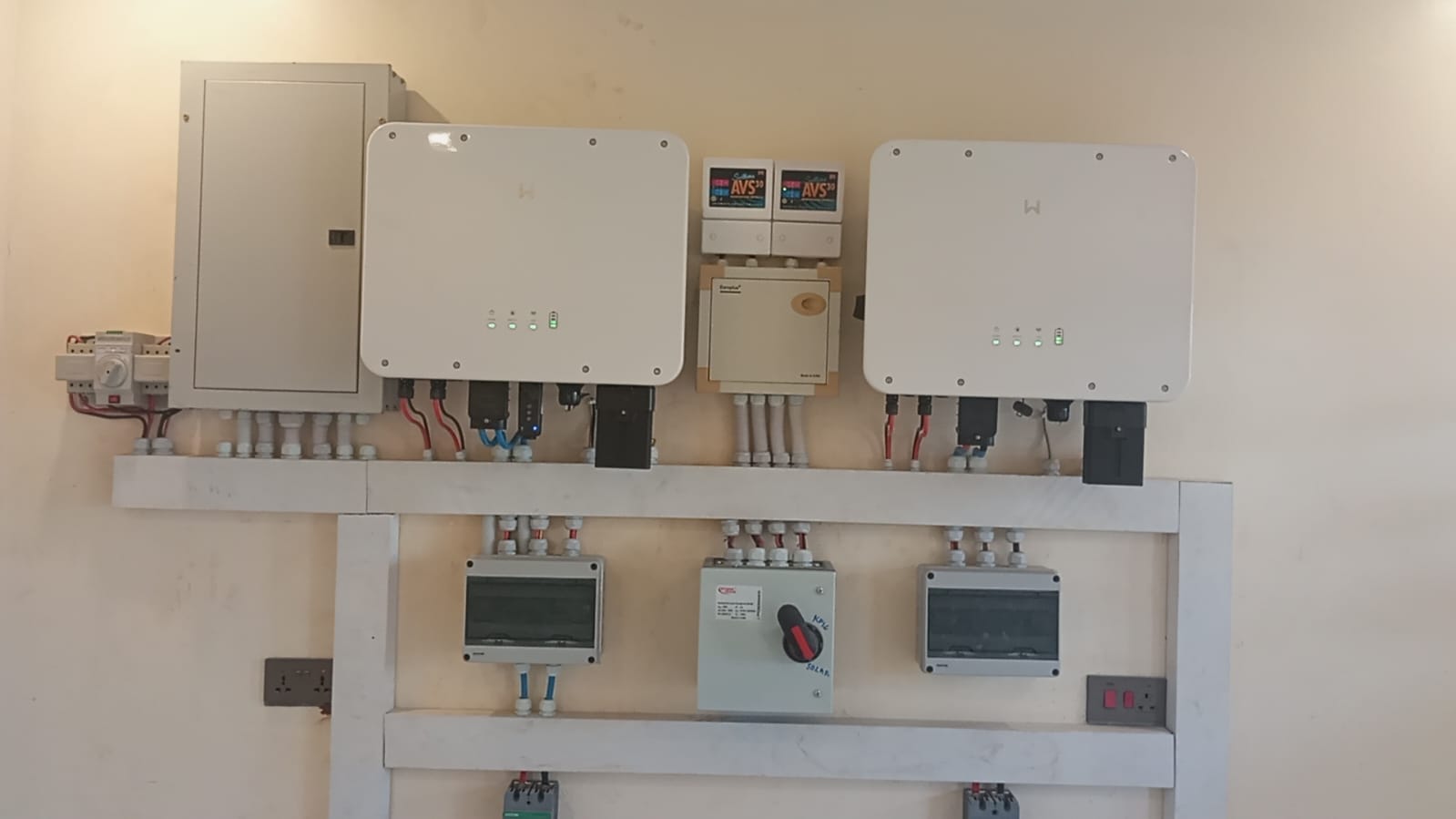 24kW Solar hybrid system installation for Farms, Hotels, Hospitals, medium SMES